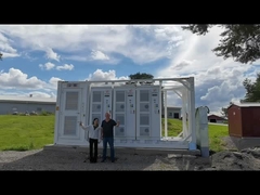 تخزين طاقة البطارية في الحاويات