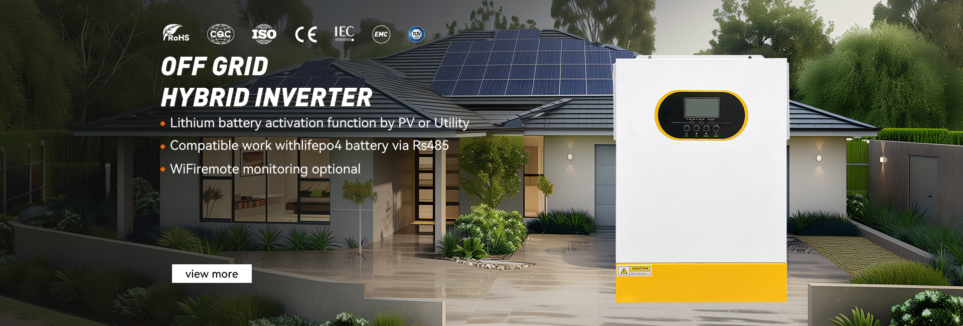 جودة عاكس الطاقة الشمسية الهجينة خارج الشبكة مصنع