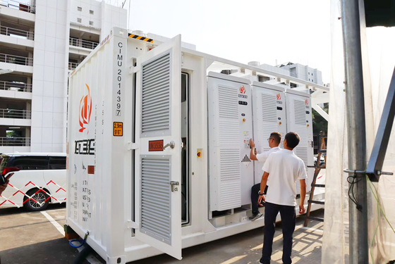حاوية بطارية متكاملة مخصصة 1000kw 1000kwh 1mw 1mwh BEss حاوية نظام تخزين الطاقة