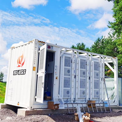 1000Wh 1MW 2MW 3MW 500KW نظام EMS حاوية الشبكة الدقيقة BESS 1 MWH LifePO4 نظام تخزين الطاقة بالبطارية