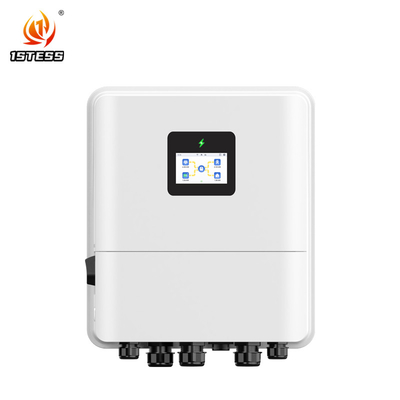 دورة واحدة 48 فولت 3kw 3.6kw 4.6kw 5kw 6kw عاكس هجين IP65 على / قبالة الشبكة عاكس شمسي مزدوج MPPT 48V 3.68kw عاكس شمسي