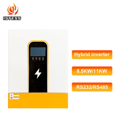 11 كيلوواط 8.5 كيلوواط عاكس الطاقة الشمسية ذات المرحلة الواحدة 48 فولت بطارية عالية الجهد MPPT موجة الصين النقي