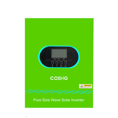 3.5 كيلو واط 5.5 كيلو واط 6.2 كيلو واط عاكس شمسي هجين موجة جيبية نقية خارج الشبكة أحادي الطور 24 فولت 48 فولت MPPT مع شحن عائم