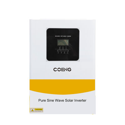 48 فولت 6.2 كيلوواط عاكس شمسي هجين مرحلة واحدة موجة الصينية النقية خارج الشبكة عاكس شمسي MPPT قادر على العمل دون بطارية