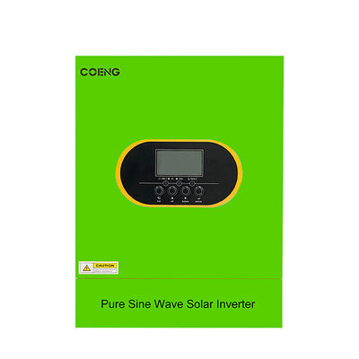 5.5kw 6.2kw 48V خارج الشبكة عاكس الطاقة الشمسية واحد المرحلة الموجة الصينية النقية الهجينة MPPT يعمل دون بطارية للاحتياط