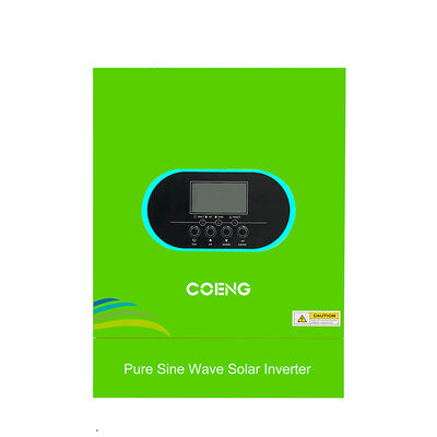 عكس شمسي هجين 48 فولت خارج الشبكة 5.5 كيلو واط 6.2 كيلو واط أحادي الطور موجة جيبية نقية مع واي فاي مراقبة عن بعد اختيارية و MPPT