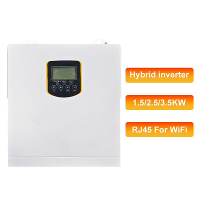 3500W 24V خارج الشبكة عاكس الطاقة الشمسية الموجة الصينية النقية MPPT 500Vdc التيار العالي PV مدخل مرحلة واحدة مع وظيفة EQ